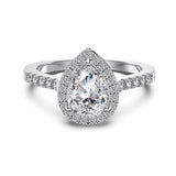 2.0 CT PEAR CUT RAYN RING