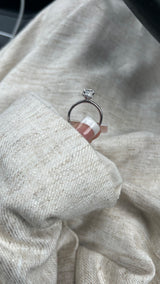 3 ct Oval Emma Solitaire Ring