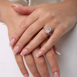 3.5 Ct Oaklyn Solitaire Oval Cut