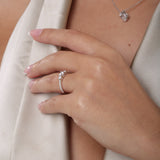 1.2 CT MYA TRILOGY PROMISE RING