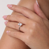 3.0 ct RADIANT MAISSA RING (SOLITAIRE)