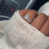 1.5 ct Clustered Oval Amy Ring