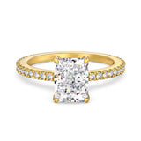 Maissa Ring – 2.0ct Gold Plated Sterling Silver