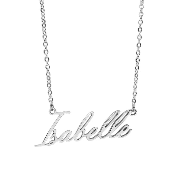 PERSONALISED ISA NAME NECKLACE
