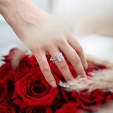 4.0 ct Radiant cut Yara ring