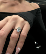 3CT Olivia Solitaire Ring