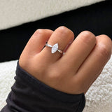 Ilyanna Marquise Solitaire ring