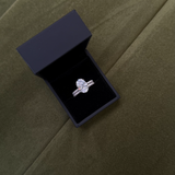 4.5 Ct Oval Cut Emma ring set