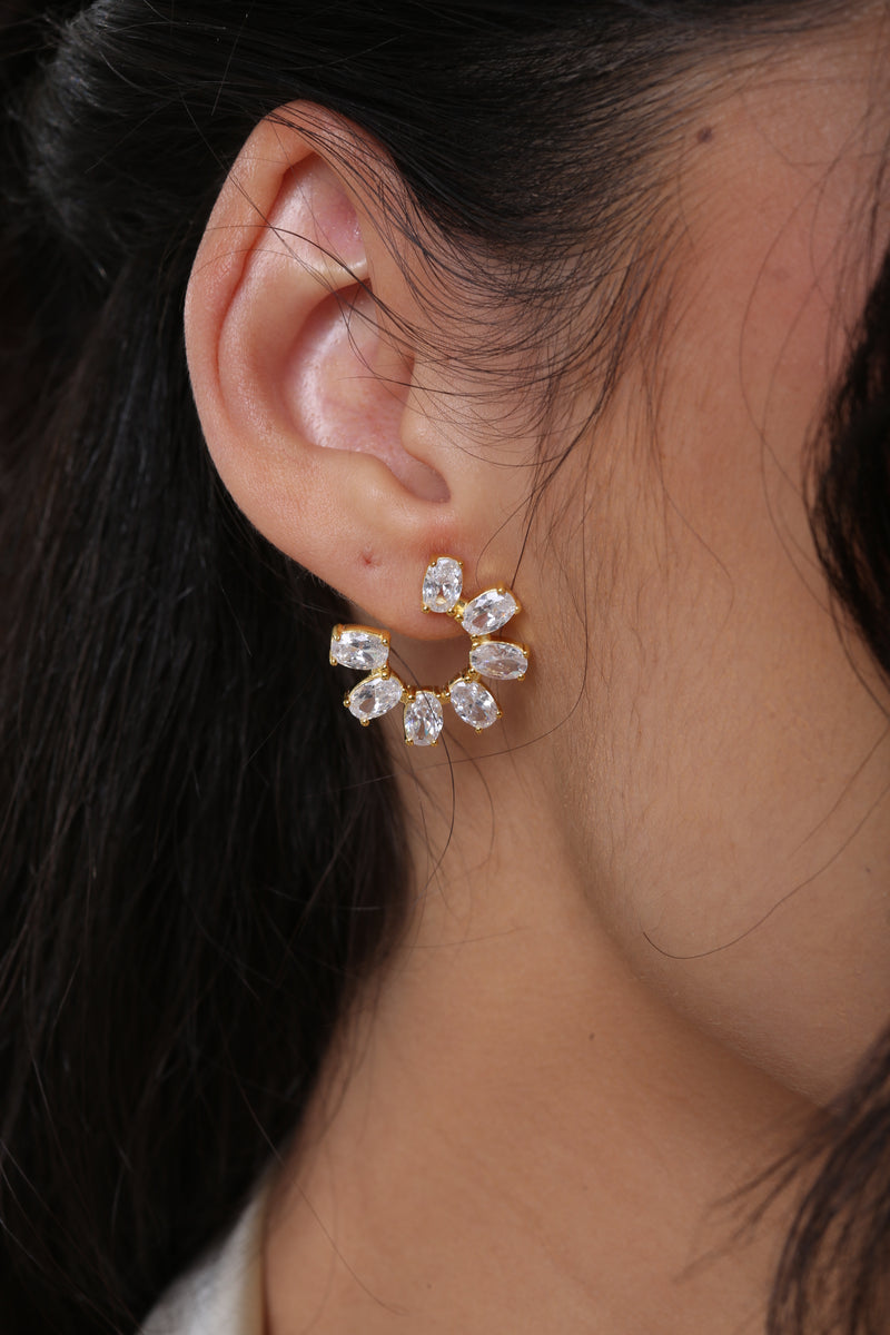 Luna Luxe Gold Earrings