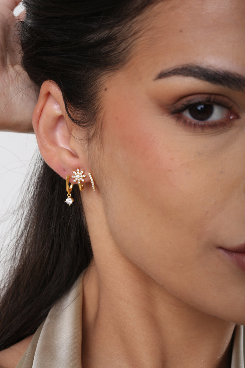 The Lina Wrap earrings