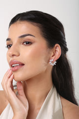 Luna Luxe Silver Earrings