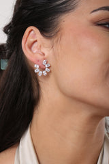 Luna Luxe Silver Earrings