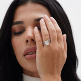 3 Carat Moissanite Wedding ring set