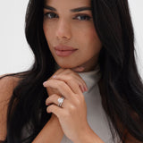 3 Carat Moissanite Wedding ring set