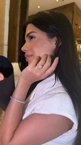 4ct Yara Ring Gold plated