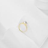 Olivia oval cut 18k Gold Plated