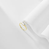 Olivia oval cut 18k Gold Plated