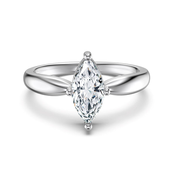 Ilyanna Marquise Solitaire ring