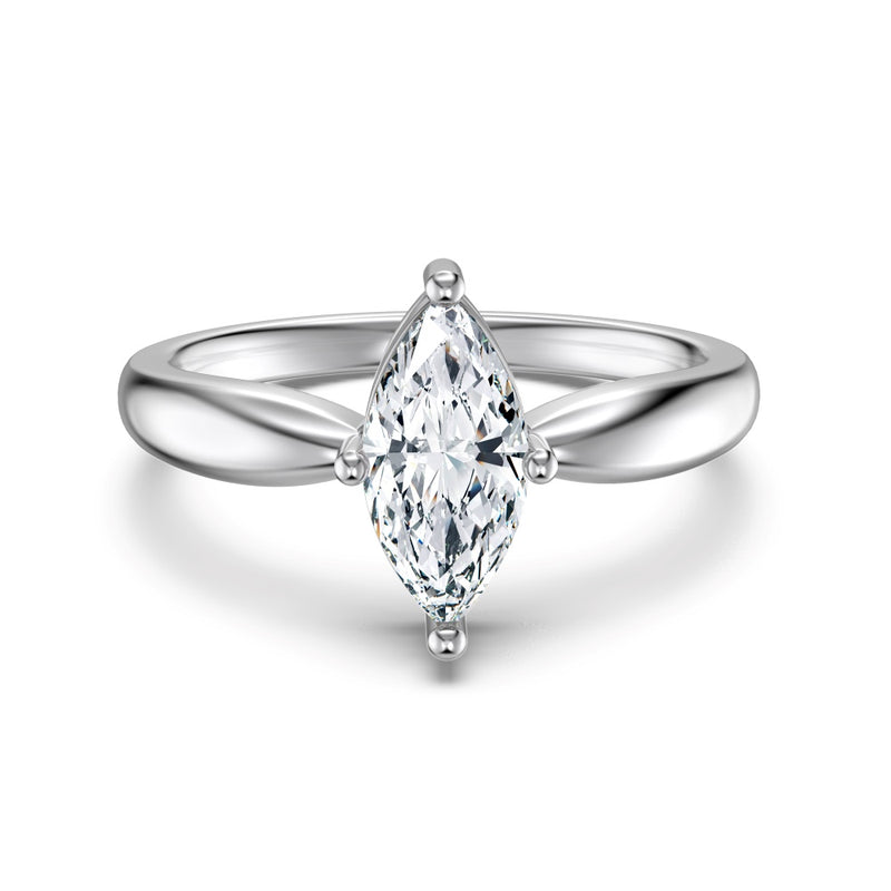 Ilyanna Marquise Solitaire ring