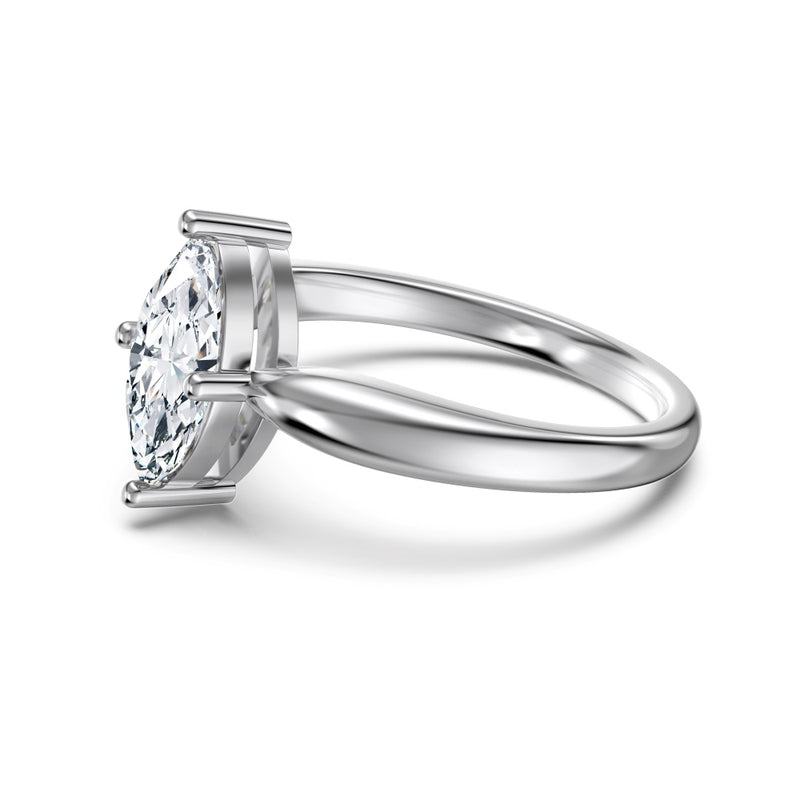 Ilyanna Marquise Solitaire ring