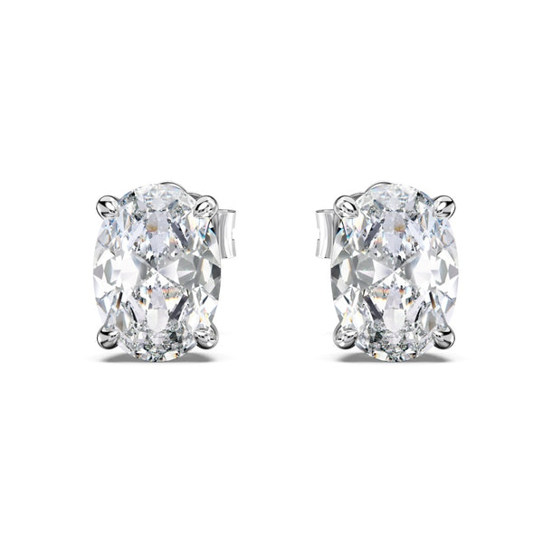 0.75 Carat Oval Cut Earrings