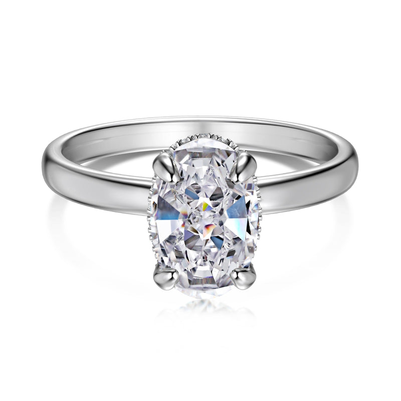 3 ct Oval Amina Solitaire ring