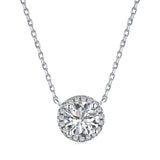 2 ct BRILLIANT DIAMOND SIMULATED NECKLACE