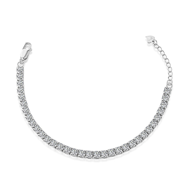 Slim Tennis Bracelet With Luxury Crystals — Aura | lupon.gov.ph