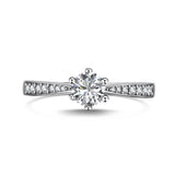 1 ct Ava round cut ring