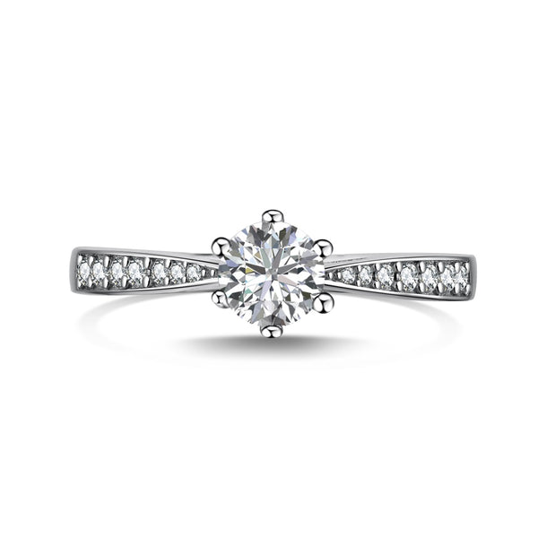 1 ct Ava round cut ring
