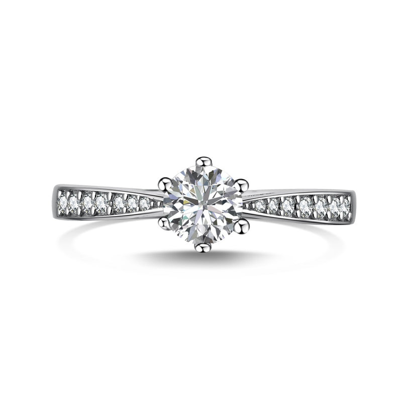 1 ct Ava round cut ring