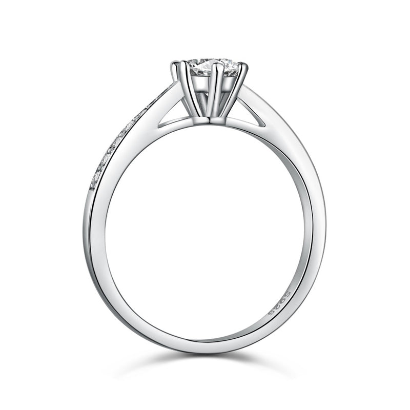 1 ct Ava round cut ring